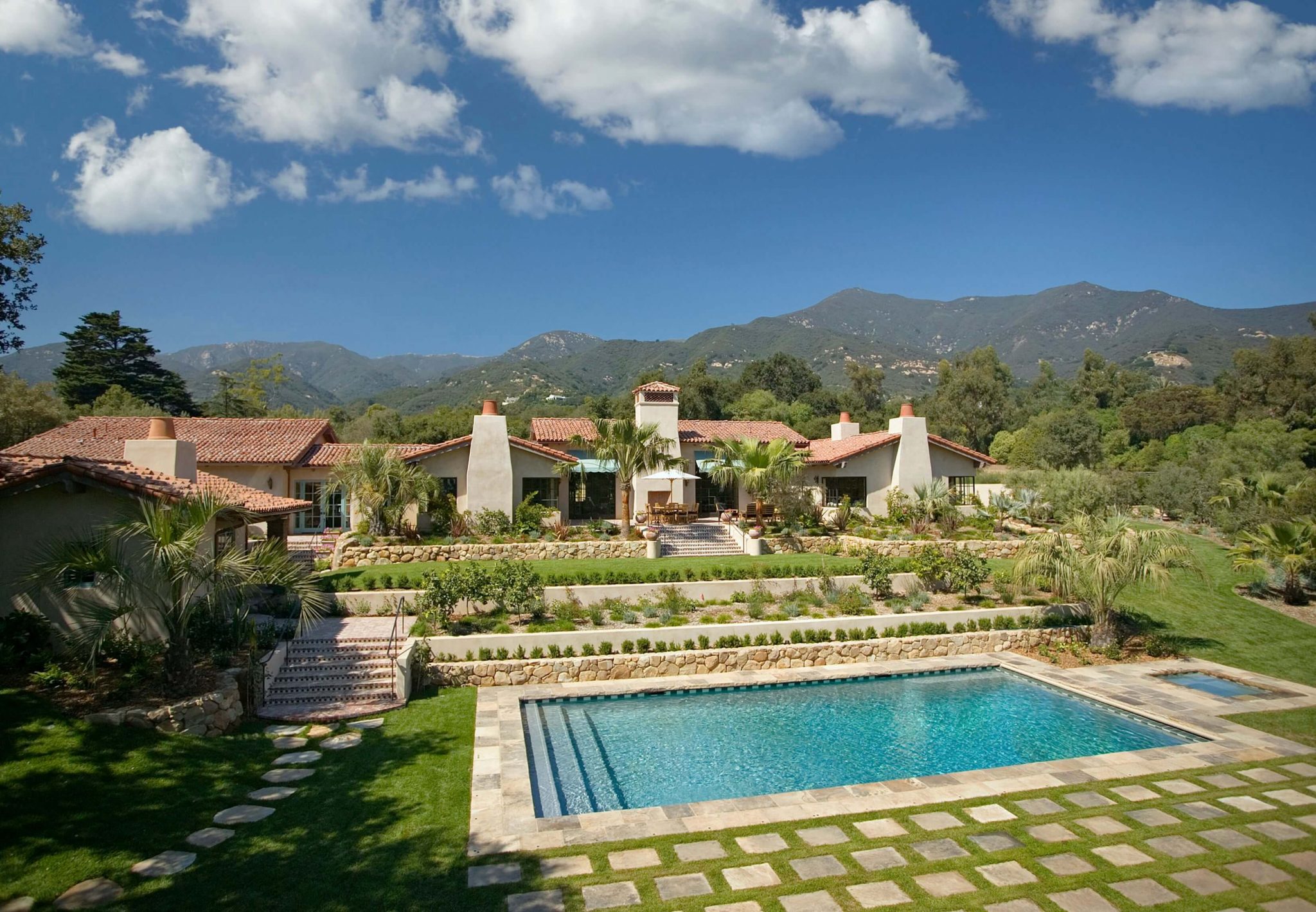 Montecito Andalusian Estate: Spanish Aesthetics, Moroccan Tile